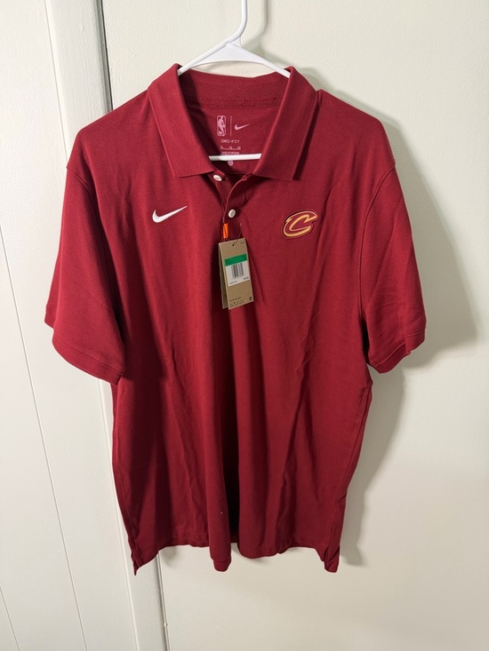 Nike Other - Nike Cleveland Cavaliers Maroon Polo Shirt